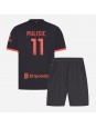AC Milan Christian Pulisic #11 Alternativní dres pro děti 2026-27 Krátký Rukáv (+ trenýrky)
